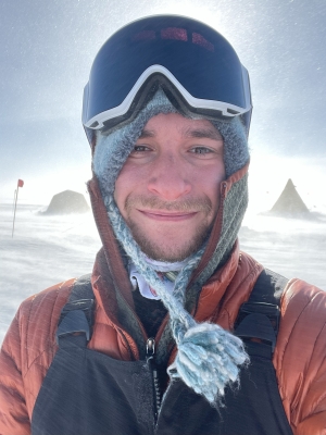 Jacob Chalif in Antarctica